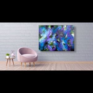 Original Painting Oil and Acrylic on Canvas